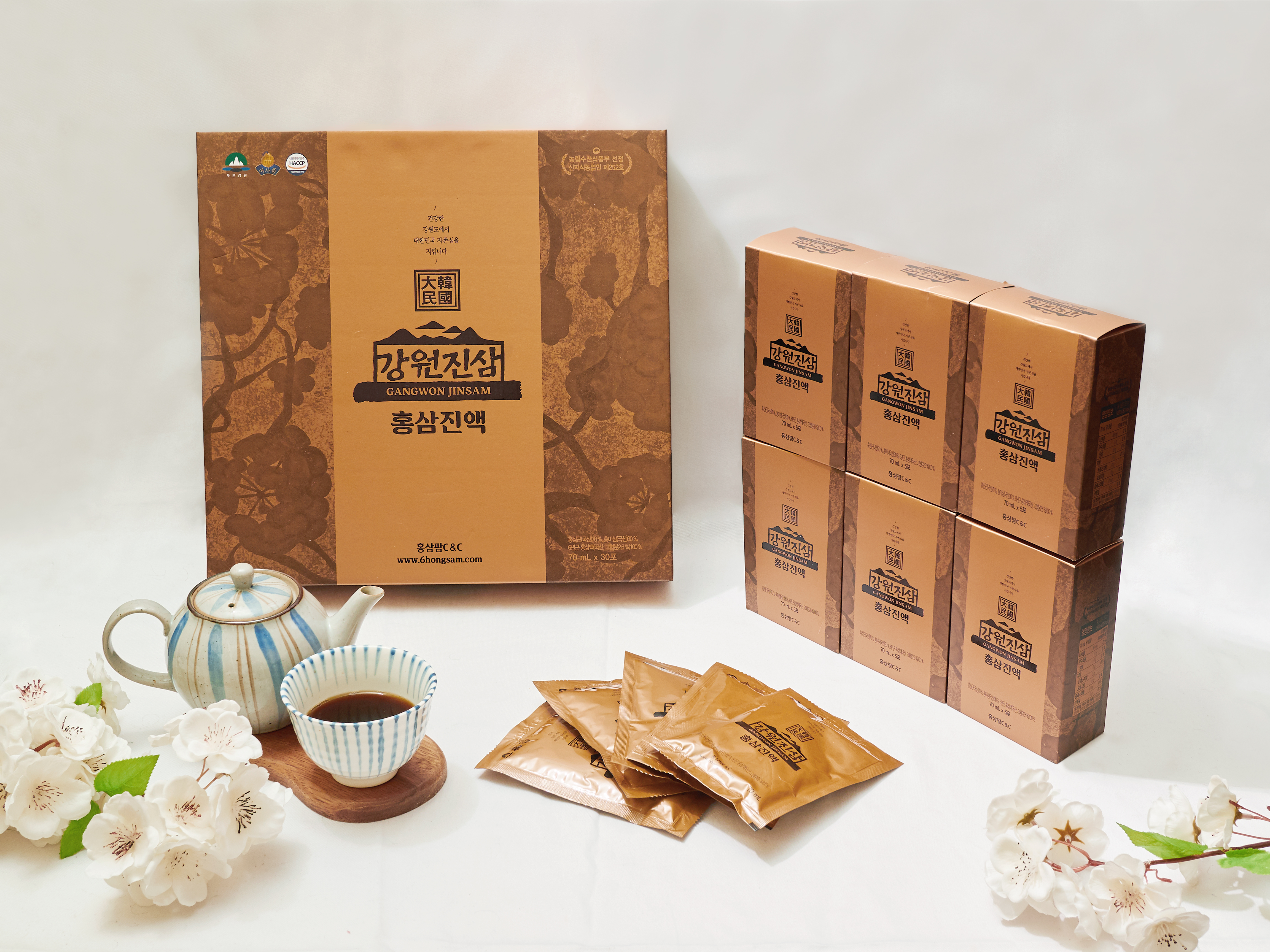 홍삼팜 홍삼진액(70ml*60포)